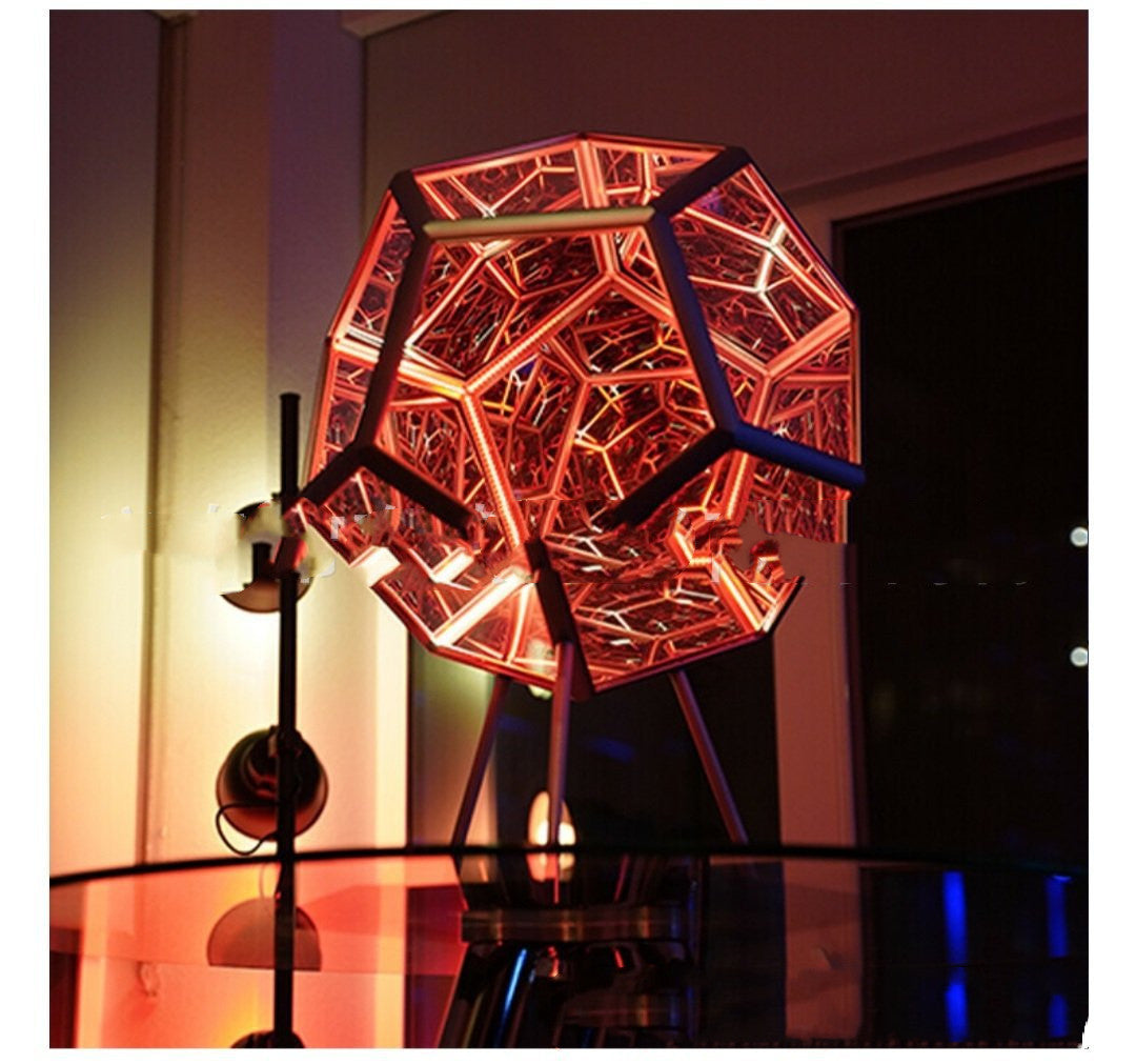 Infinity Dodecahedron Night Lamp
