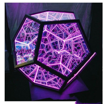 Infinity Dodecahedron Night Lamp